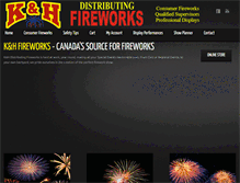 Tablet Screenshot of khfireworks.ca